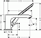Смеситель на борт ванны Hansgrohe Metris 31190000 - изображение 3