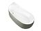 Акриловая ванна Allen Brau Priority 170x80 2.31002.20/CGM белый глянец/цементно-серый - 2 изображение