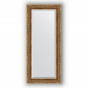 Зеркало в багетной раме Evoform Exclusive BY 3578 69 x 159 см, вензель бронзовый