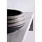 Раковина-чаша 41 см Sapho Priori PI021 черный / камень - 6 изображение
