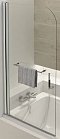 Душевая шторка на ванну Jacob Delafon Odeon Up 80х145 см E4932-GA профиль хром, стекло прозрачное - изображение 3