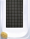 Коврик для ванной Ridder Nevis, 39x0,8, черный, 6108010 - изображение 2
