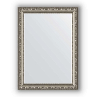 Зеркало в багетной раме Evoform Definite BY 3040 54 x 74 см, виньетка состаренное серебро
