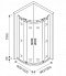 Душевой уголок GOOD DOOR Galaxy R-TD-90-C-CH - изображение 4