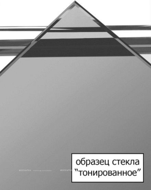 Душевая кабина IDO Showerama 8-5 90x80 стекло тонир., проф. серебристый - 2 изображение