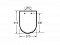 Крышка-сиденье Roca Inspira Round 80152C66B для унитаза с микролифтом, кофе - изображение 2