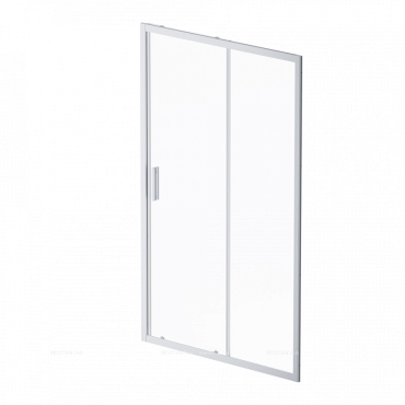 Душевая дверь Am.Pm Gem W90G-120-1-195MT 120 см,стекло прозрачное, профиль матовый хром - 7 изображение