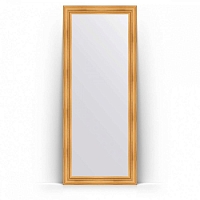 Зеркало в багетной раме Evoform Definite Floor BY 6025 84 x 204 см, травленое золото