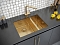 Мойка кухонная Paulmark Annex PM545944-BGL брашированное золото - изображение 3