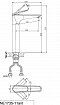 Смеситель Rush Nevis NE1735-11ant для раковины, антрацит - 3 изображение