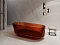 Ванна из полиэфирной смолы 170х80 Abber Kristall AT9706Opal коричневая - 5 изображение