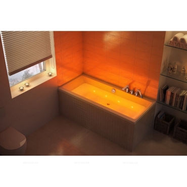 Акриловая ванна Excellent Pryzmat 160x75 WAEX.PRY16WH - 5 изображение