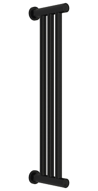 Полотенцесушитель водяной Сунержа Хорда 60х19,5 см 31-4124-0600 матовый черный