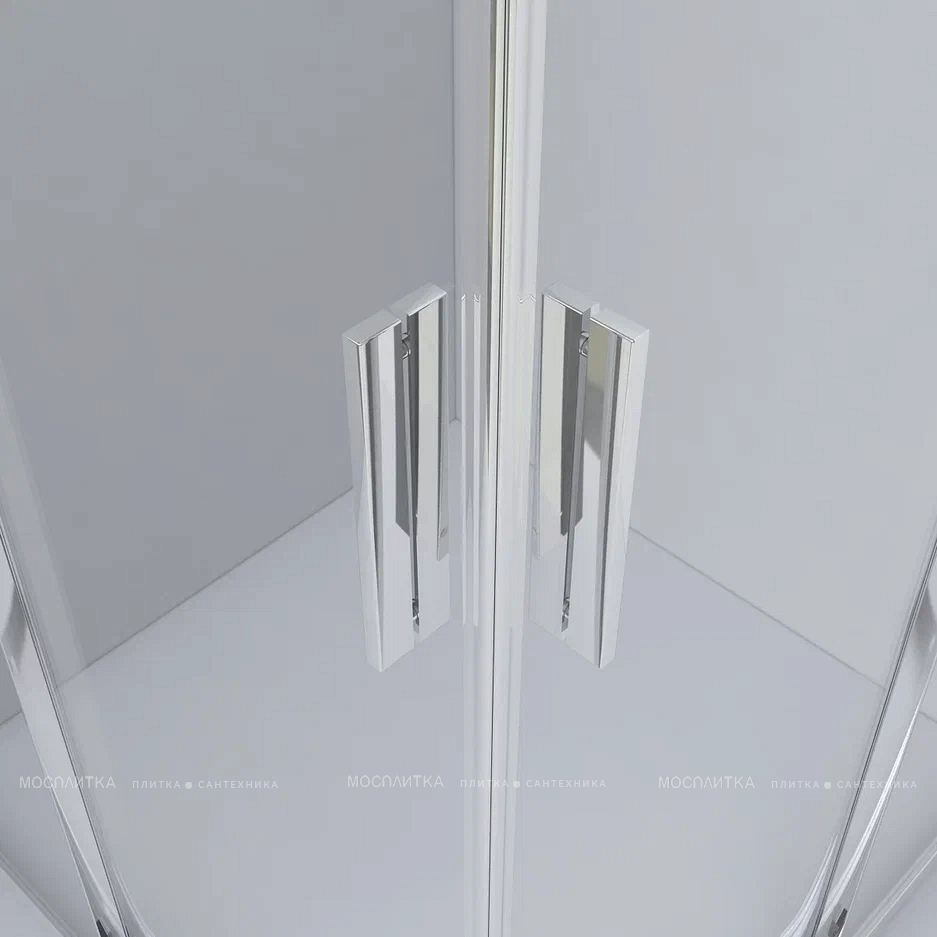 Душевой уголок Vincea Garda VSQ-1G100CH 100x100 см хром, стекло шиншилла - изображение 6