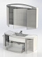 Комплект мебели для ванной Aquanet Тренто 120 белый - 11 изображение