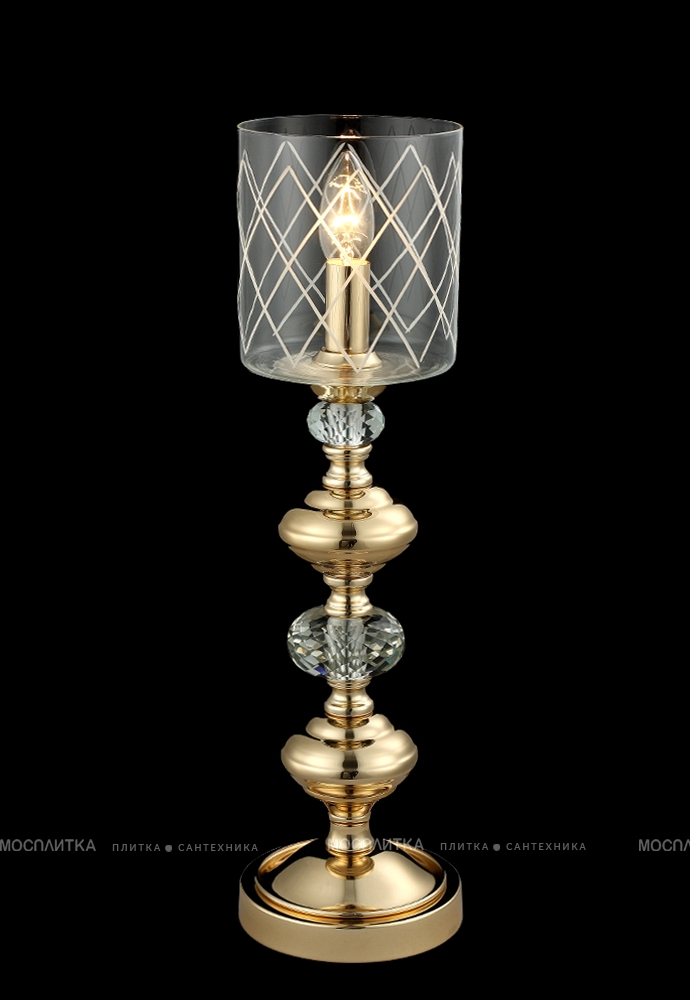 Настольная лампа Crystal Lux GRACIA LG1 GOLD - изображение 2