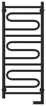 Полотенцесушитель электрический Сунержа Элегия 2.0 100х40 см 31-5219-1040 матовый черный - 2 изображение