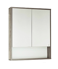 Зеркальный шкаф Style Line Экзотик 65 ЛС-00000397 древесина/белый
