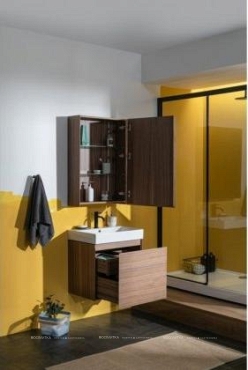 Комплект мебели для ванной Aquanet Нью-Йорк 60 орех - 17 изображение