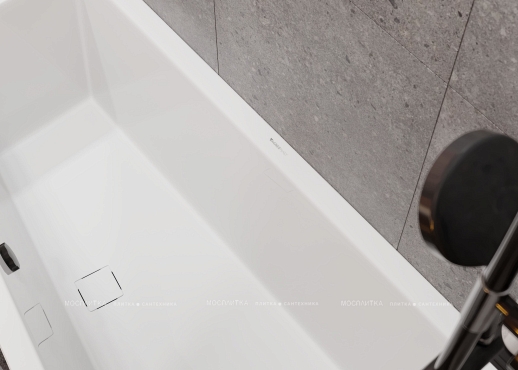 Акриловая ванна Vagnerplast CAVALLO OFFSET 160x90 Right - 3 изображение