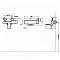 Смеситель Bravat Arc для ванны с душем F66061C-01A-ENG хром - изображение 3