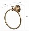 Полотенцедержатель кольцевой Tiffany World Harmony TWHA015bi/oro, белый/золото - 4 изображение