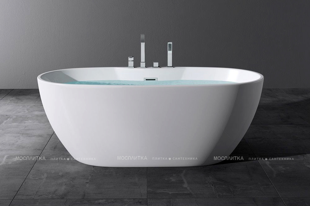 Акриловая ванна Art&Max 170х80 см AM-605-1700-790, белый - изображение 4