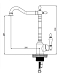 Смеситель для раковины GPD Retro MTE180 хром глянец - 8 изображение