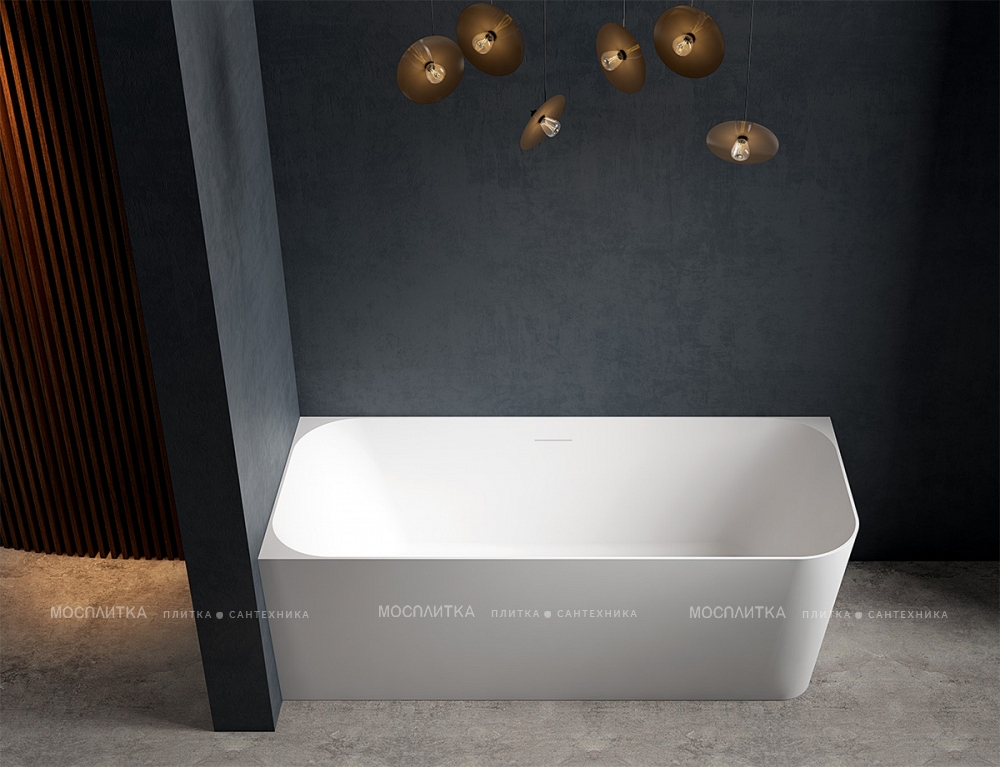 Акриловая ванна Abber 160х75 см AB9331-1.6 L, белый - изображение 2