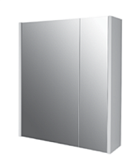 Зеркальный шкаф Dreja Prime 60 см, 99.9304 подвесной, белый