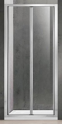 Душевая дверь Vincea Garda 80x190 см, VDB-1G800CL, профиль хром, стекло прозрачное