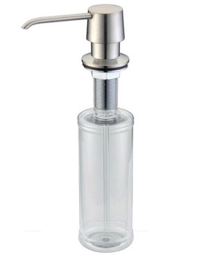 Дозатор жидкого мыла Zorg Inox ZR-20 WHITE, цвет белый - 4 изображение