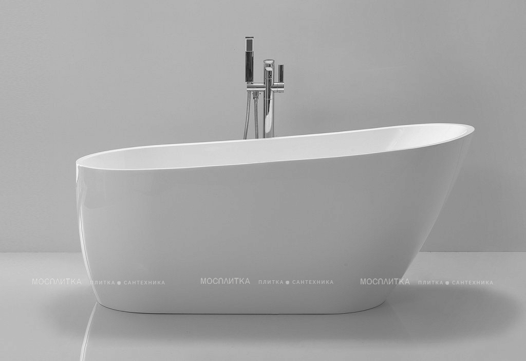 Акриловая ванна BelBagno 170х70 см BB62-1700-W0 без перелива, белый - изображение 2