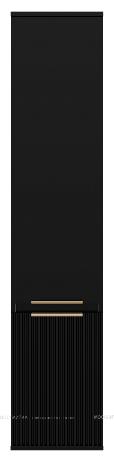 Шкаф-пенал Brevita Enfida 35 см ENF-05035-020P правый, черный - изображение 6