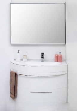 Зеркало De Aqua Алюминиум 10075 4x4 (AF501100S) - 2 изображение