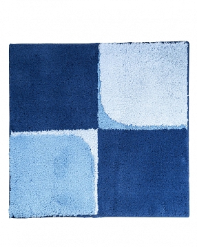 Коврик для ванной Ridder Quad, 50x2, синий, 7106803