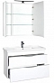 Комплект мебели для ванной Aquanet Эвора 100 белый - 2 изображение