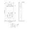 Комплект подвесной безободковый унитаз Idrico Element 2.0 1002-2.0-ElW с крышкой-сиденьем микролифт + инсталляция Am.Pm ProC I012707.0238 с клавишей смыва ProC S, чёрная матовая - изображение 4