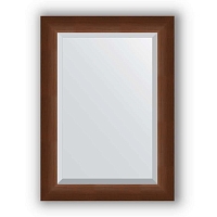 Зеркало в багетной раме Evoform Exclusive BY 1127 52 x 72 см, орех