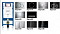 Комплект подвесной безободковый унитаз Bocchi V-Tondo 1416-004-0129 черный матовый + инсталляция Geberit Duofix UP320 111.300.00.5 - изображение 7