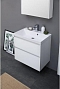 Комплект мебели для ванной Aquanet Гласс 60 белый - 19 изображение