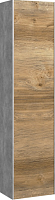Шкаф-пенал Aqwella Mobi 36 см MOB0535DB бетон светлый, дуб балтийский 