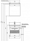 Комплект мебели для ванной Aquanet Порто 60 белый Como - 8 изображение