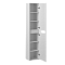 Пенал Briz Пола 35 см, белый глянец - 3 изображение