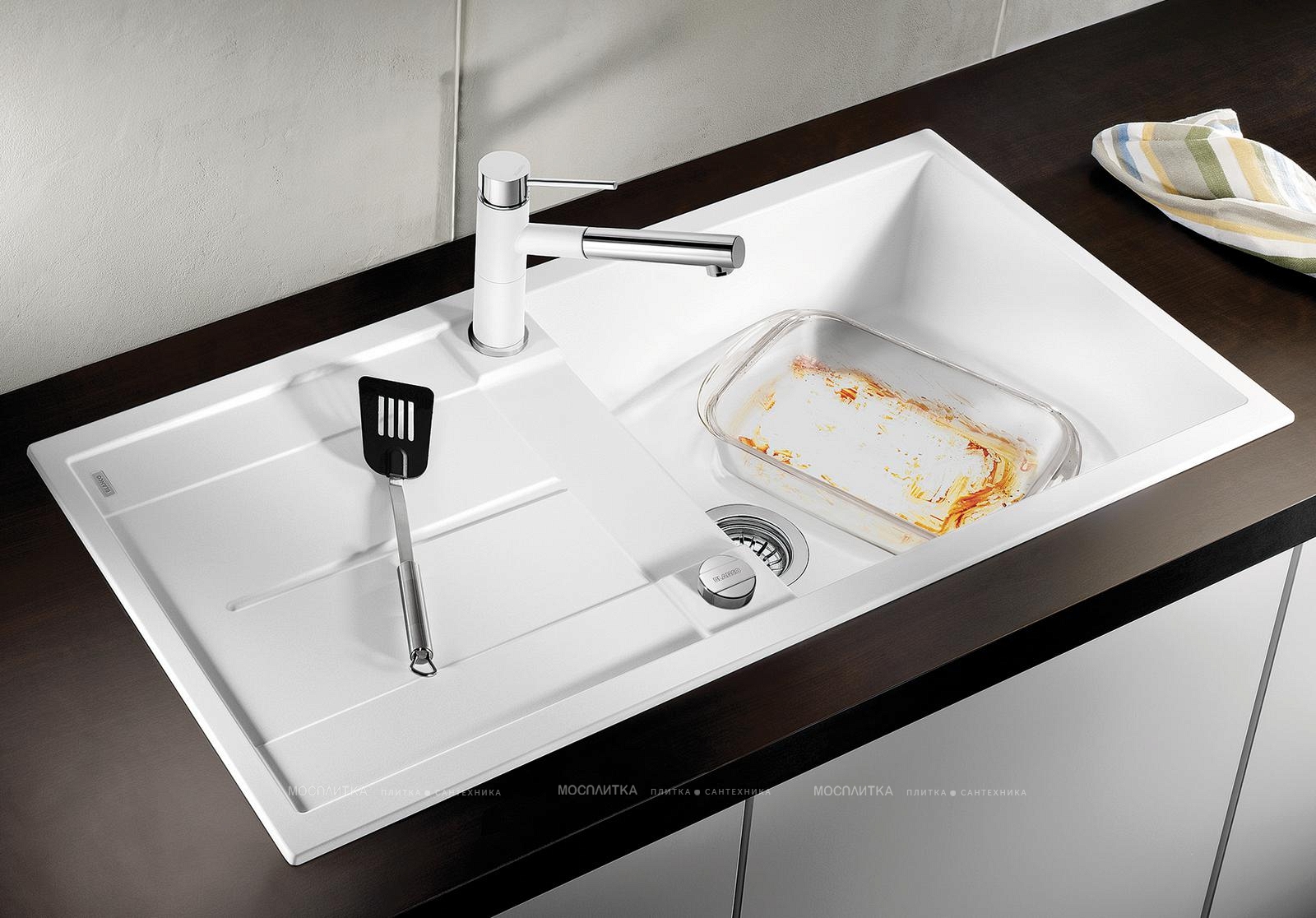 Кухонная мойка Blanco Metra XL 6 S 515280 белый - изображение 3