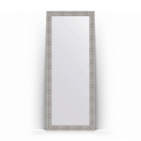 Зеркало в багетной раме Evoform Definite Floor BY 6011 81 x 201 см, волна хром