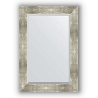 Зеркало в багетной раме Evoform Exclusive BY 1180 66 x 96 см, алюминий