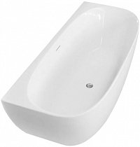 Акриловая ванна Art&Max Ovale 170х80 см AM-OVA-1700-800, белый1