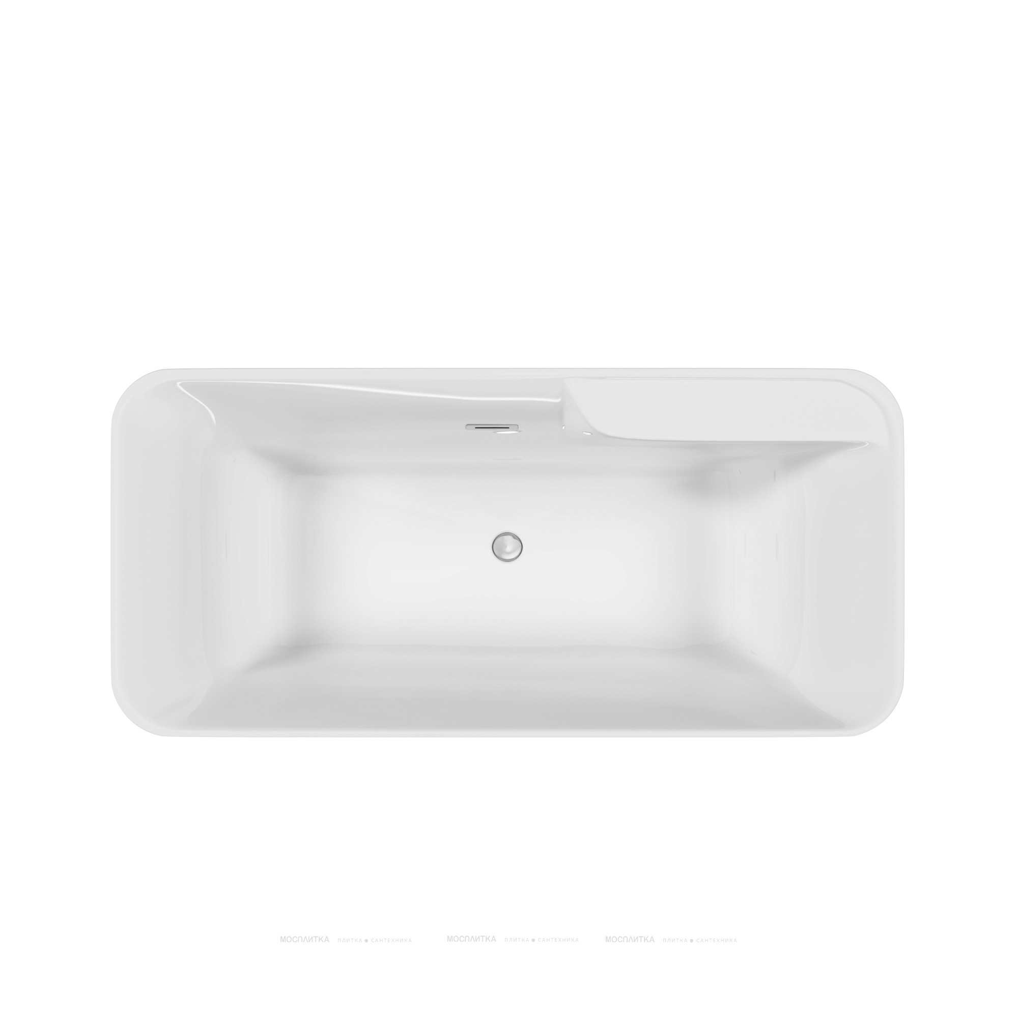 Акриловая ванна 170х80 см Sancos Sigma FB15 белая - изображение 3