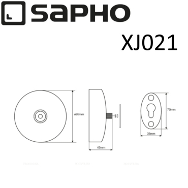 Сушилка для белья Sapho Simple Line XJ021 хром - 2 изображение